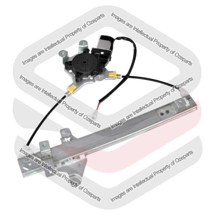 REAR LH Left Window Regulator + Motor For Mitsubishi Outlander ZE ZF 2002~2006