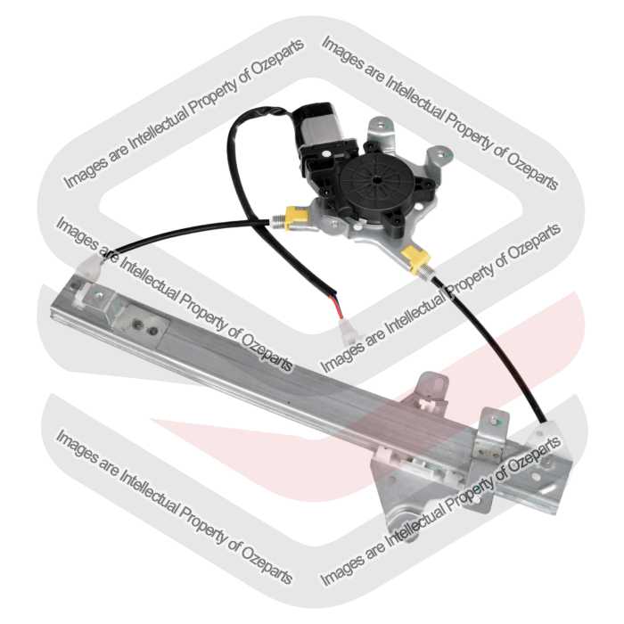 Door Window Regulator Rear (Electric With 2 Pin Motor)