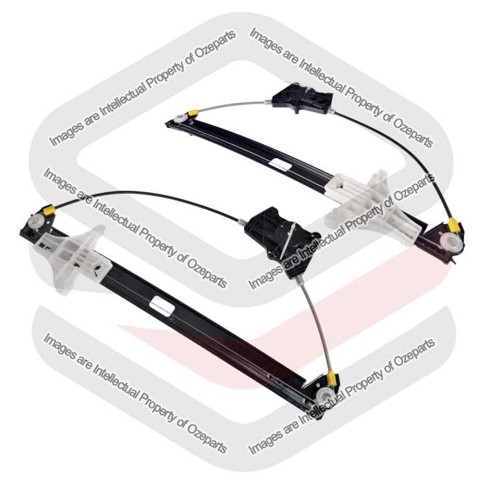 FRONT Pair LH+RH Window Regulator No Motor For Volkswagen Amarok 2H 2010~2022
