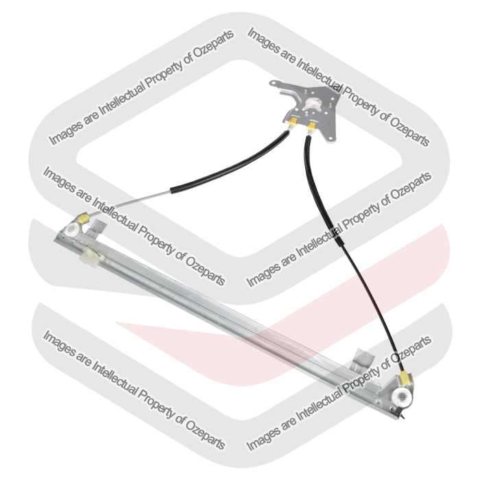 Door Window Regulator Front (Electric No Motor)