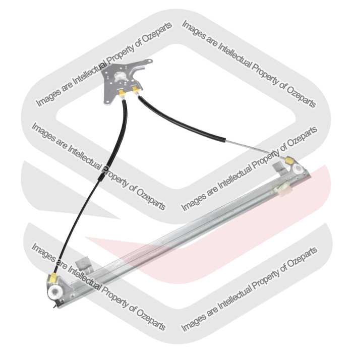 Door Window Regulator Front (Electric No Motor)