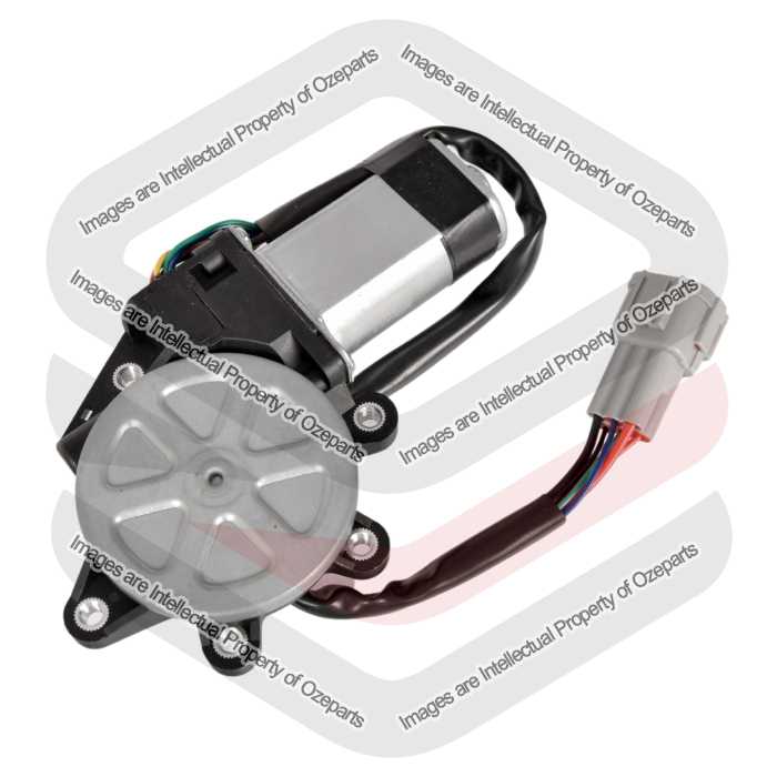 Ozeparts Fits Nissan XTrail T30 2001~2007 / Navara D40 Ute Vin MNT 2005~2015 | FRONT Electric Door Window Regulator Lift Motor (6Pins) | RH Right Hand