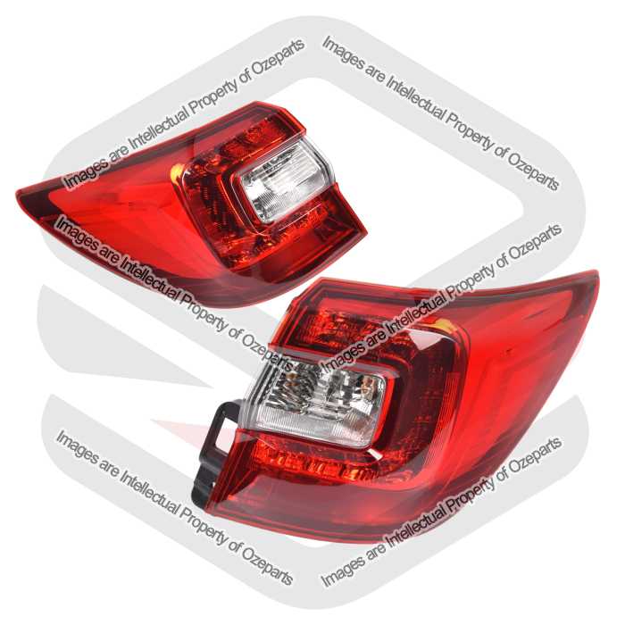 Pair LH+RH Tail Light Rear Lamp LED For Subaru Outback 5 GEN 2014~2021 SUV