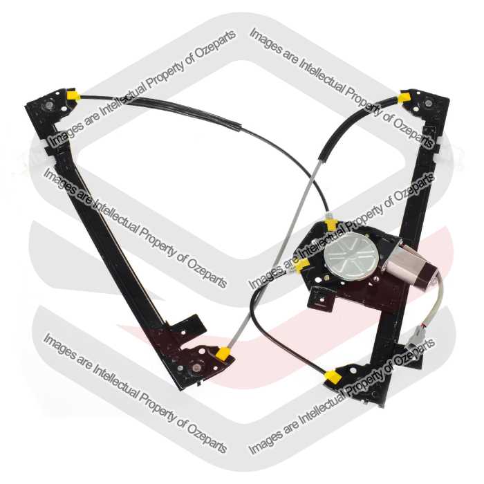 Ozeparts Fits Ford Falcon FG FGX FG-X 2008~2016 | FRONT Electric Power Door Window Regulators (With 2 Pins Motor) | LH LHS Left Hand (Passenger Side)