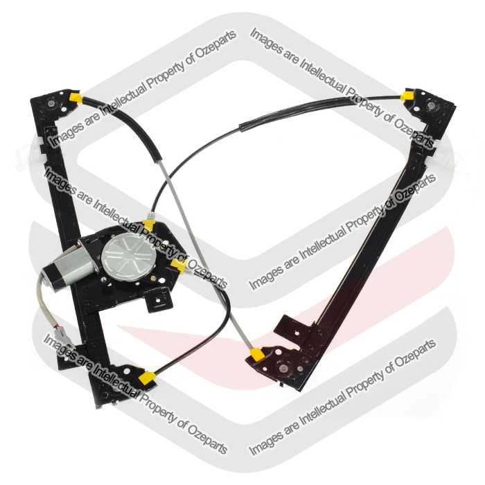 Ozeparts Fits Ford Falcon FG FGX FG-X 2008~2016 | FRONT Electric Power Door Window Regulator (With 2 Pins Motor) | RH RHS Right Hand (Driver Side)