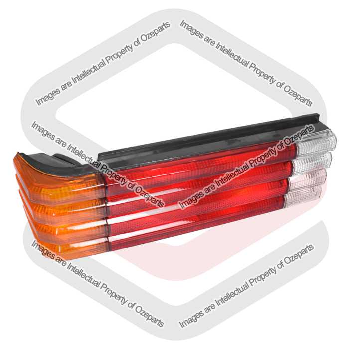 TYC Fits Ford Falcon XE Sedan 1982~1984 | Taillight Tail Light Rear Lamp (Amber Indicator Lens) | LH LHS Left Hand (Passenger Side)