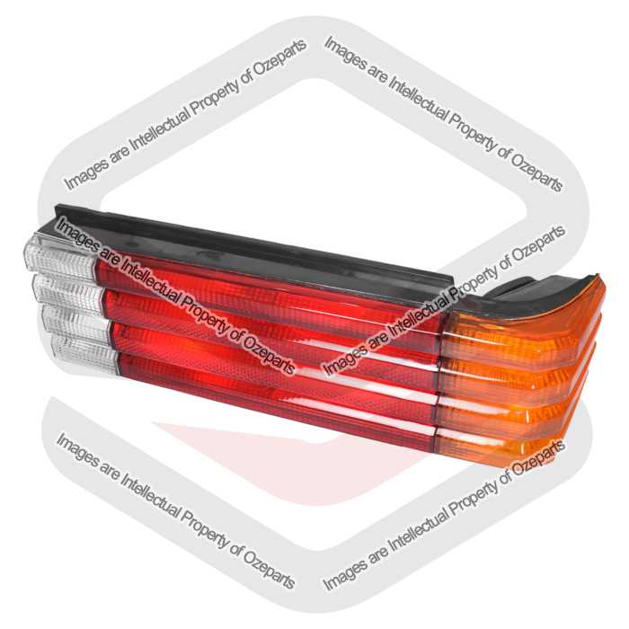 TYC Fits Ford Falcon XE Sedan 1982~1984 | Taillight Tail Light Rear Lamp (Amber Indicator Lens) | RH RHS Right Hand (Driver Side)