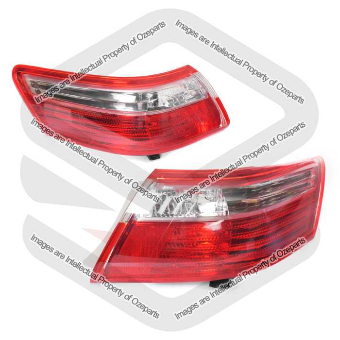 Set Pair of LH+RH Tail Light Lamp For Toyota Camry Sedan CV40 2006~2009