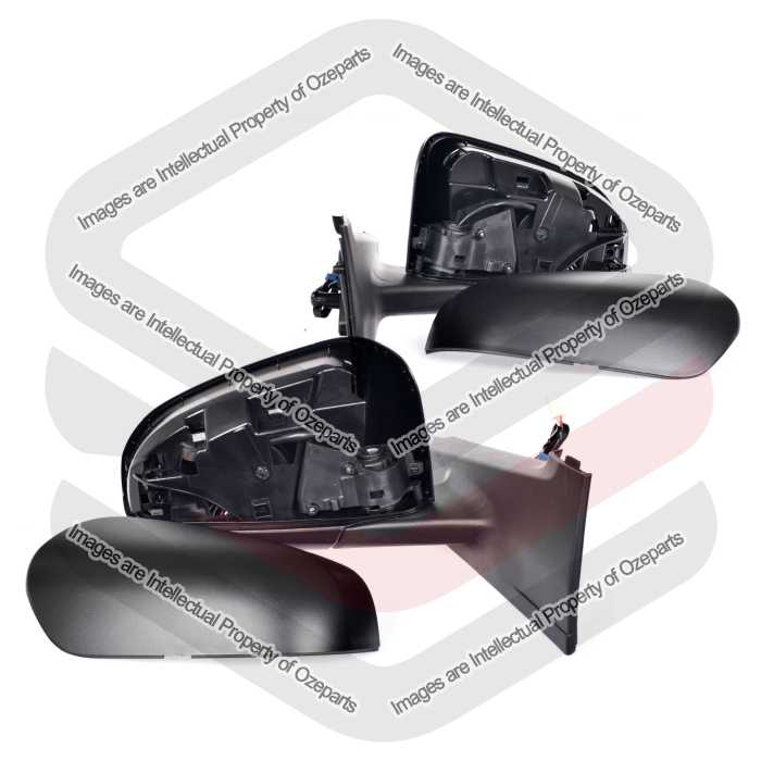 Door Mirror AM Electric (Black) (SET LH+RH)