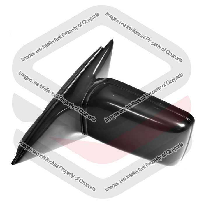 LH Left Hand Electric Door Mirror (Black) For Holden Commodore / Statesman