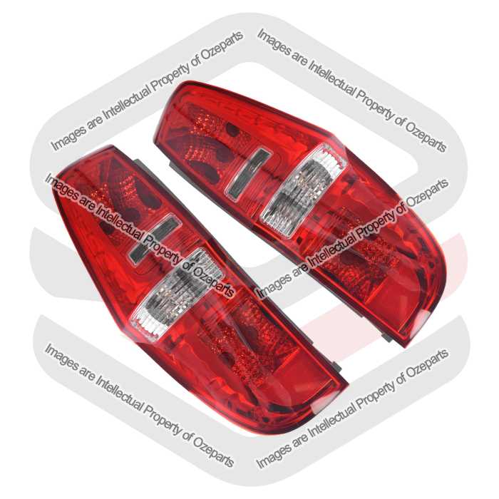 Ozeparts Pair LH+RH Tail Light Rear Lamp Tailgate Hyundai ILoad IMax TQ 08~21