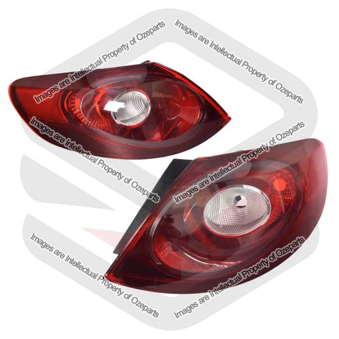 Pair LH+RH Tail Light Rear Lamp For VW Volkswagen Passat CC Coupe 2008~2012