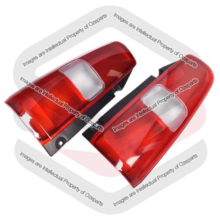 Pair LH+RH Tail Light Rear Lamp 2 Globe For Suzuki Jimny SN413 1998~2018