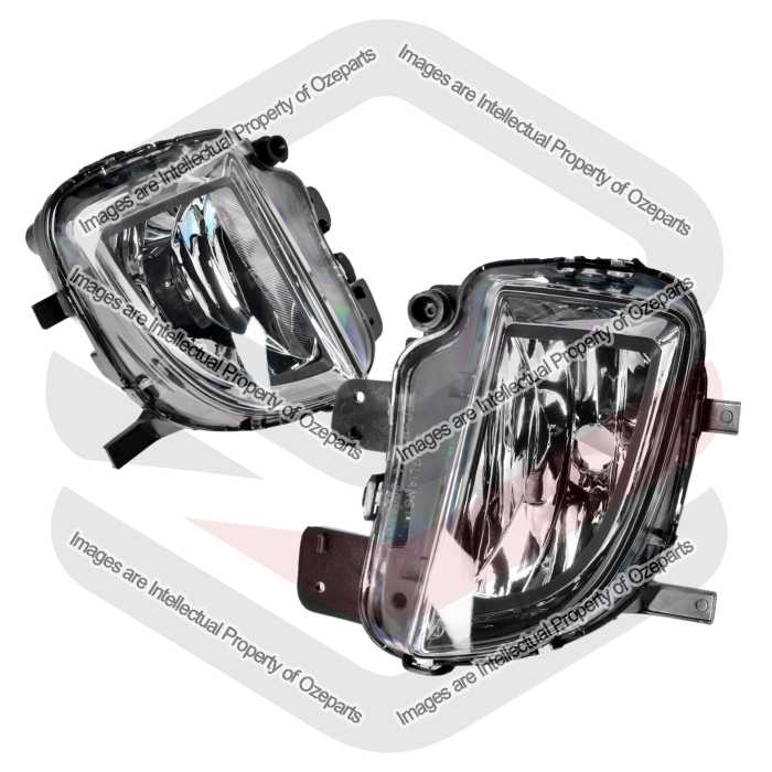 Pair LH+RH Fog Light Driving Lamp For VW Volkswagen Golf GTD GTi MK6 2009~2013
