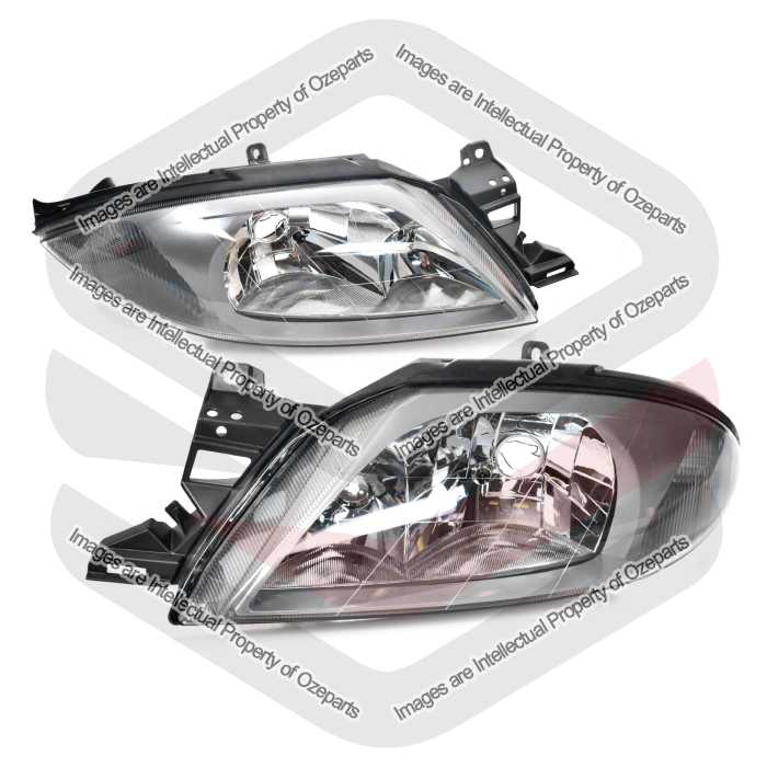 Head Light AM (Silver Grey) (SET LH+RH)