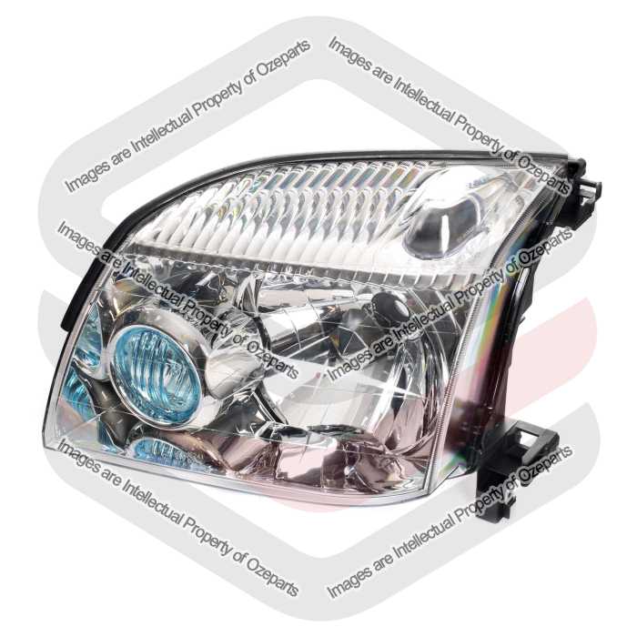 TYC Fits Nissan X-Trail Xtrail T30 2001~2007 | Headlight Head Light Front Lamp | LH LHS Left Hand (Passenger Side)