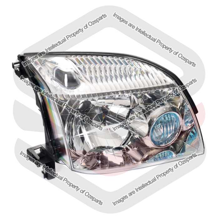 TYC Fits Nissan X-Trail Xtrail T30 2001~2007 | Headlight Head Light Front Lamp | RH RHS Right Hand (Driver Side)