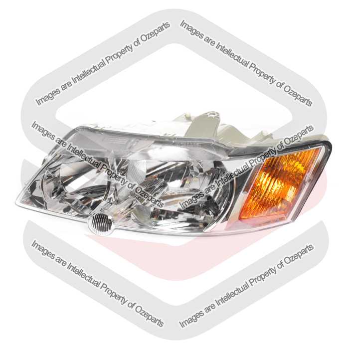 Head Light AM (Chrome) Executive S Acclaim (Amber Lens Cap Type)