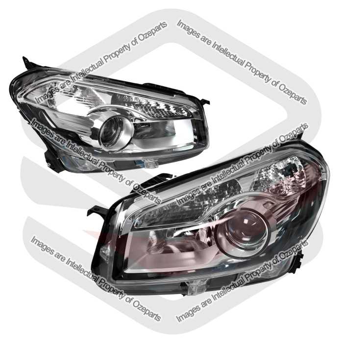 TYC Fits Nissan Dualis J10 Series 2 2010~2014 SUV | Headlights Head Lights Front Lamps (Non Xenon) | Pair of LH LHS Left Hand + RHS RH Right Hand