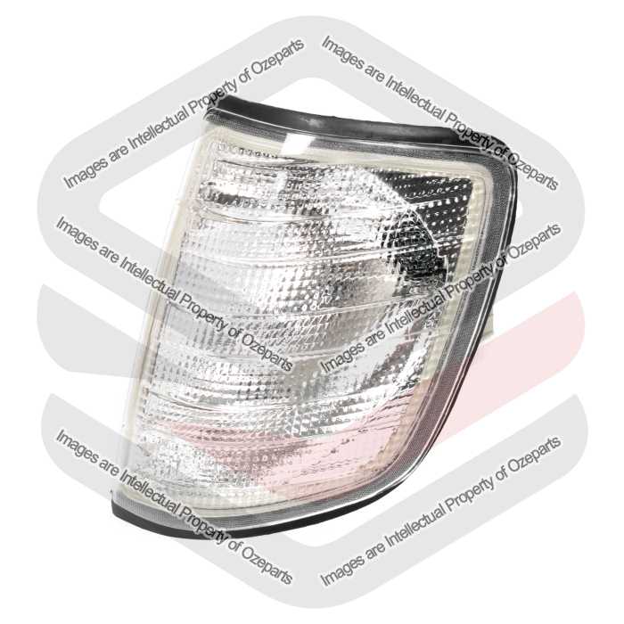 LH Left Corner Light Indicator Lamp Clear For Mercedes Benz E Class W124 86~96