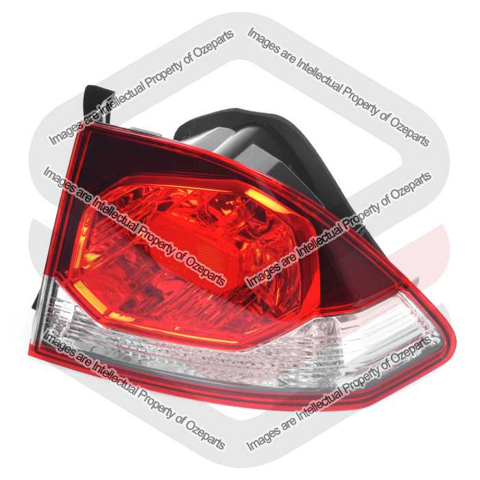 TYC Fits Honda Civic 4 Door Sedan FD Series 2 2009~2012 | Taillight Tail Light Rear Lamp | RH RHS Right Hand (Driver Side)