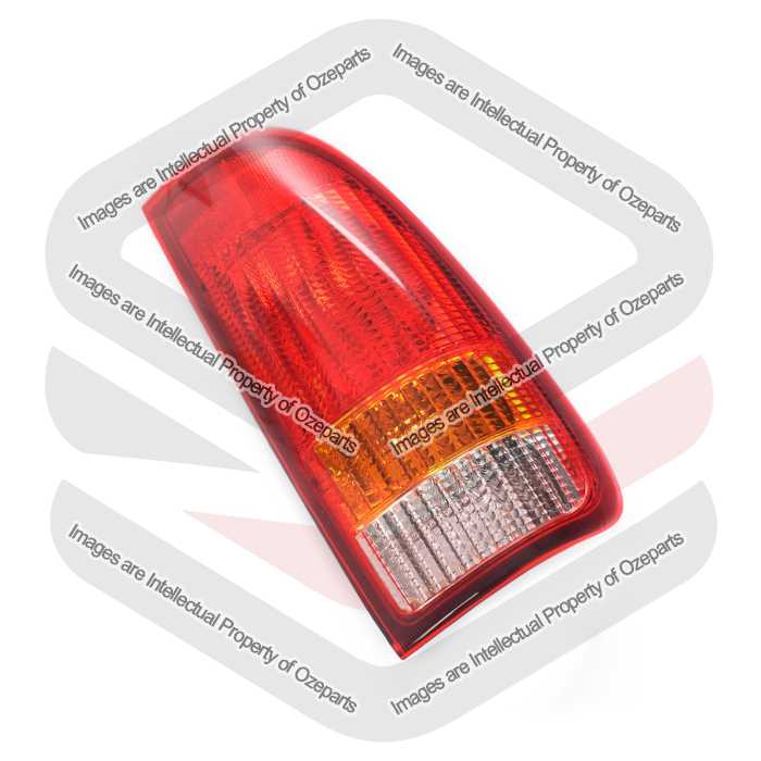 TYC Fits Ford Falcon BA Series 2 BF Ute 2003~2008 | Taillight Tail Light Rear Lamp (3 Colours Type) | RH RHS Right Hand (Driver Side)