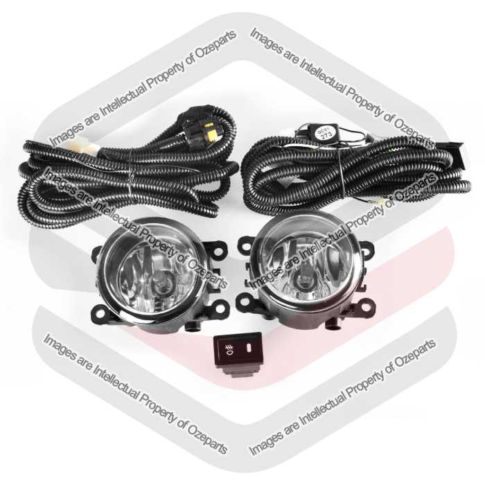 Full Set Fog Light Spot Driving Lamp KIT For Suzuki Grand Vitara JB 2&4 Dr 05~12