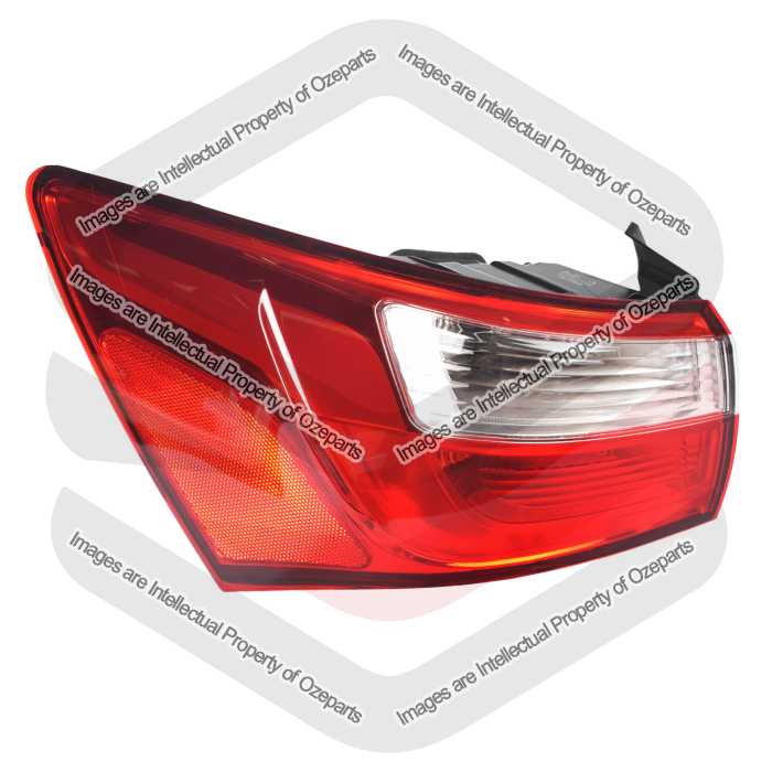 LH LHS Left Hand Tail Light Rear Lamp For Kia Rio UB 2011~2014 4 Door Sedan