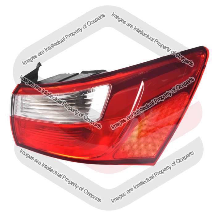 RH RHS Right Hand Tail Light Rear Lamp For Kia Rio UB 2011~2014 4 Door Sedan