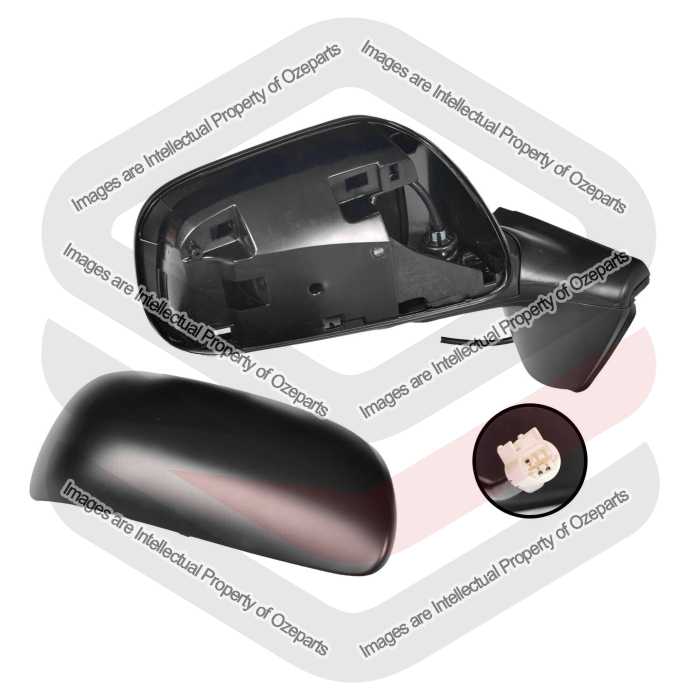 RH RHS Right Hand Electric Door Mirror For Toyota Corolla ZRE152 S1 07~09 Hatch