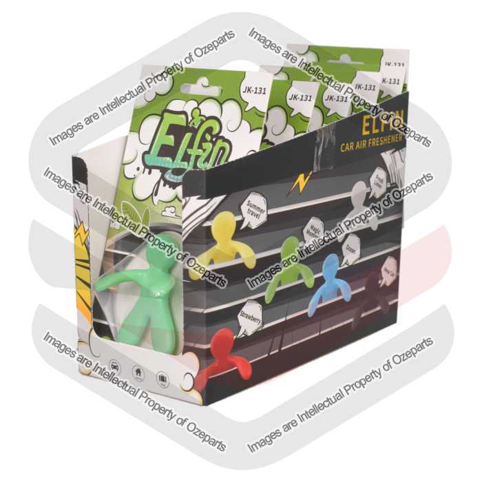 Ozeparts 6 x ELFI Magic Moment (Green) Air Freshener Diffuser Fragrance For Car Truck Taxi Van Home