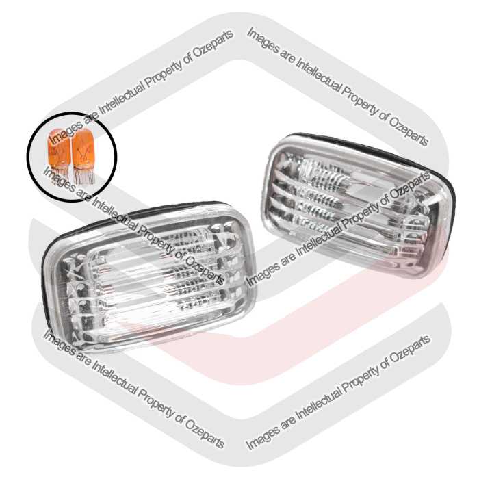 Pair Indicator Guard Flasher Toyota Landcruiser / Hilux / Corolla / Camry / Celi