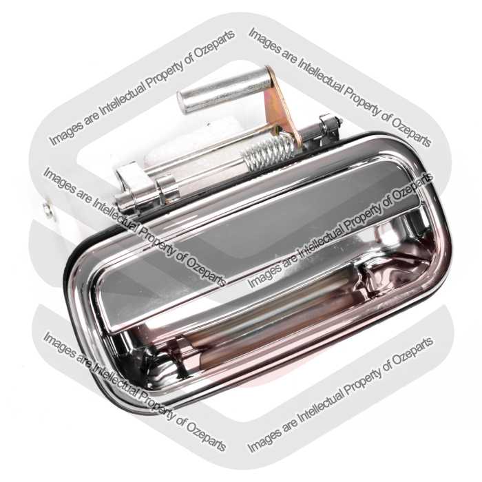 RH Right REAR Outer Door Handle Chrome For Toyota Prado Series J95 1996~2002