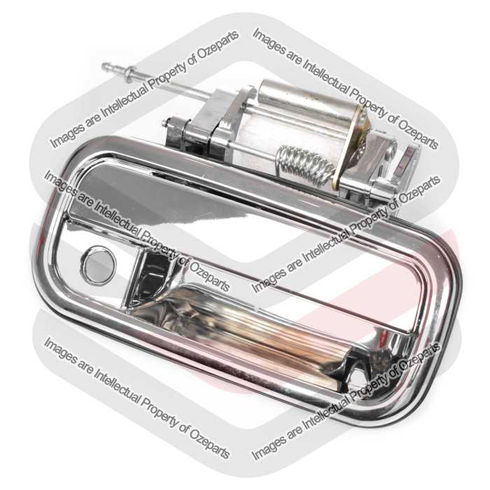 RH Right FRONT Outer Door Handle Chrome For Toyota Prado Series J95 1996~2002