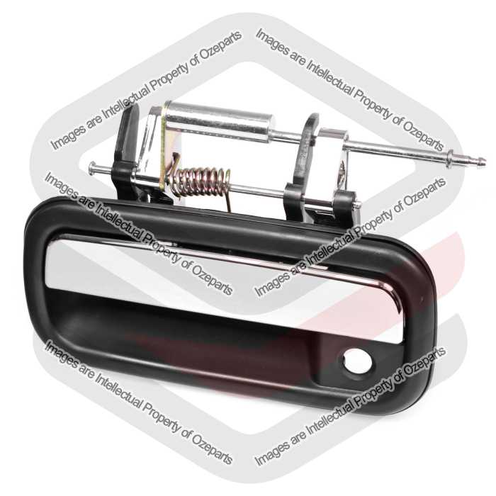 Door Handle Outer   FRONT (Chrome Black)