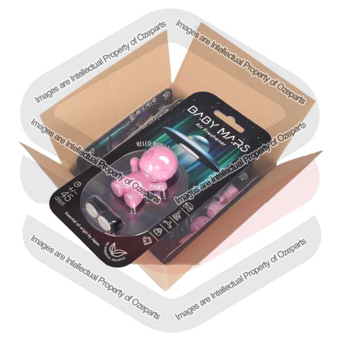 Ozeparts 12 x MARS BOY Black Opium (Pink) Air Freshener Diffuser Fragrance For Car Truck Taxi Van Home