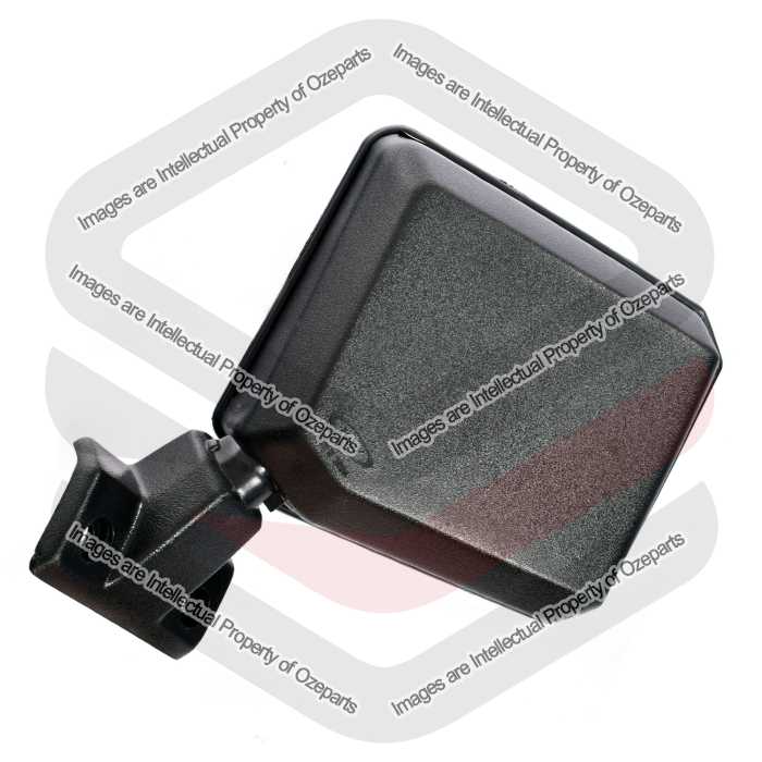 LH Left Hand Door Mirror Black For Toyota Landcruiser 70 75 78 Series 1985~2013