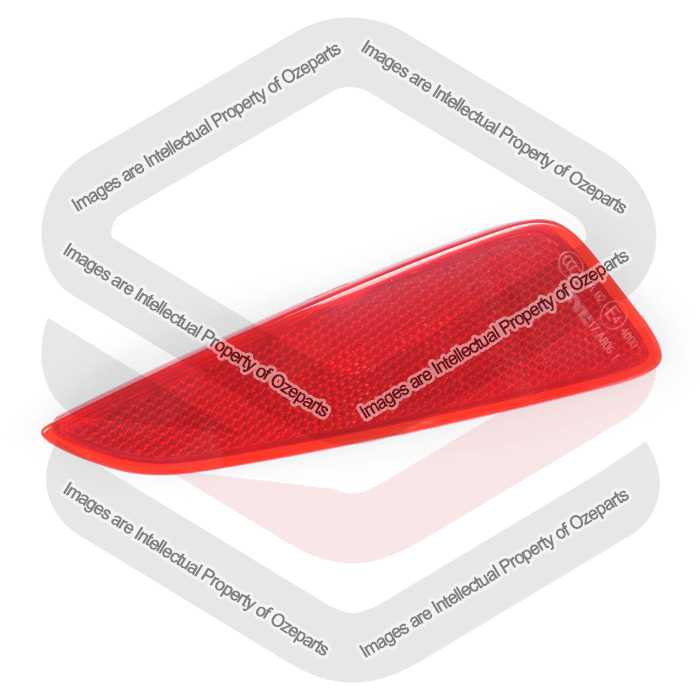 LH LHS Left Hand Rear Bar Reflector Light Lamp For Toyota CHR CH-R 2016~2022
