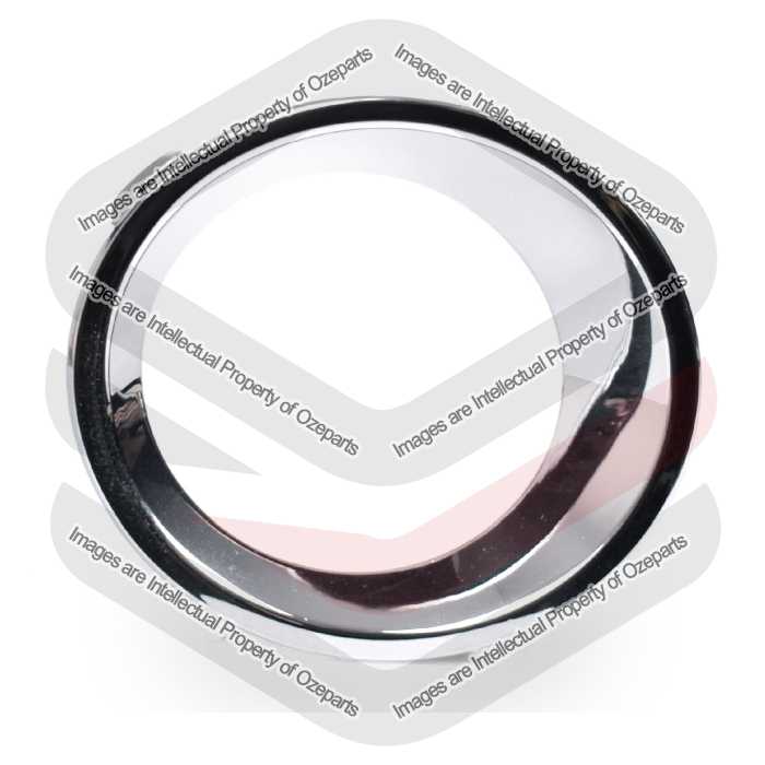 Fog Lamp Cover OE Rim Insert (Chrome)