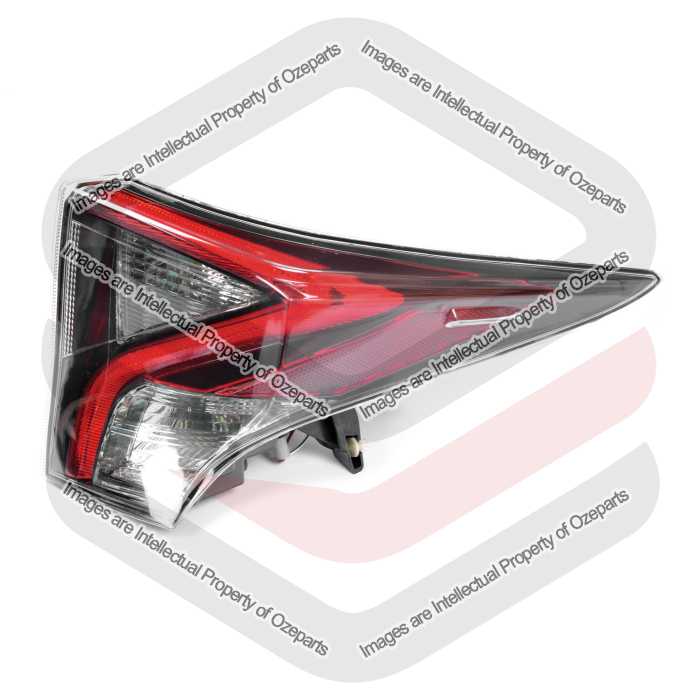 RH Right Hand Upper Tail Light Rear Light LED For Toyota Prius ZVW50 2015~2018