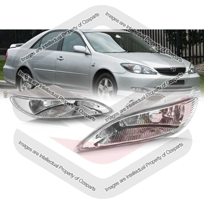 Full Set Fog Light Spot Driving Lamp KIT For Toyota Camry CV36 Series 2002~2004