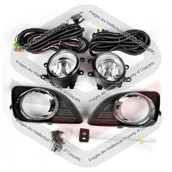 Full Set Fog Light Spot Driving Lamp For Toyota Camry 09~11 CV40 Series 2 KIT A