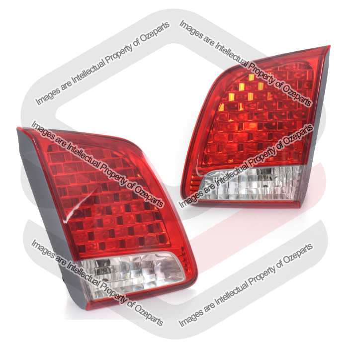 Genuine Fits Kia Sorento 2009~2012 | Inner Taillights Tailgate Lights Tail Gate Rear Lamps (Non LED) | Pair of LH Left Hand + RH Right Hand