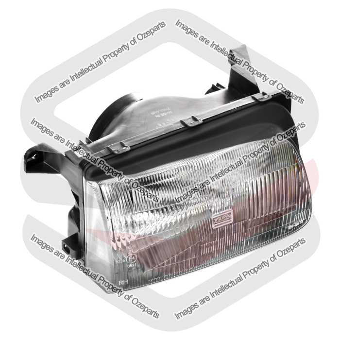 Head Light AM (PC Lens) With Lines on Lens