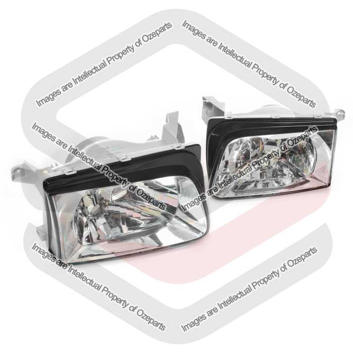 Head Light AM (PC Lens) Crystal / Diamond (SET LH+RH)