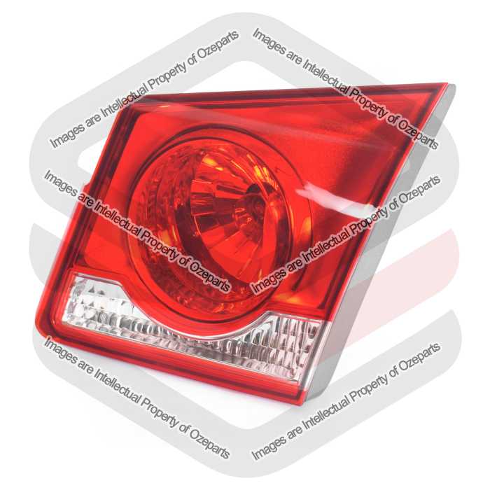 TYC Fits Holden Cruze 4 Dr Sedan JG JH 2009~2016 | Boot Lid Inner Taillight Tail Light Rear Lamp | RH RHS Right Hand (Driver Side)