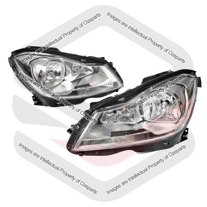 Head Light AM (Non Xenon) - Chrome (SET LH+RH)