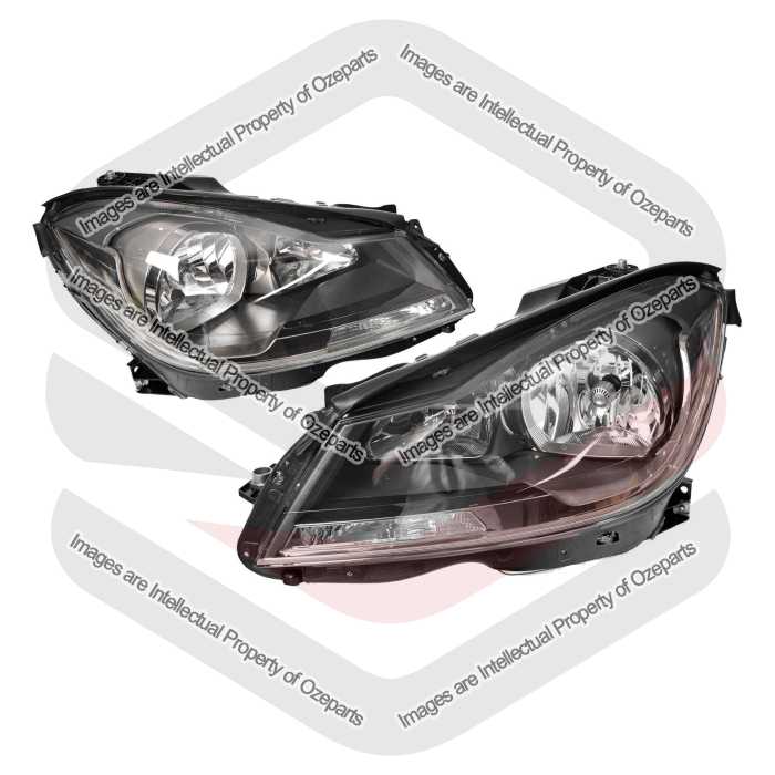 Head Light AM (Non Xenon) - Dark Grey (SET LH+RH)