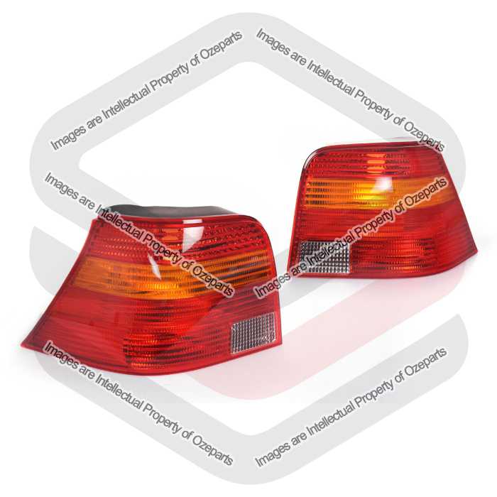 Tail Light AM (Non Tinted Red Lens) (SET LH+RH)