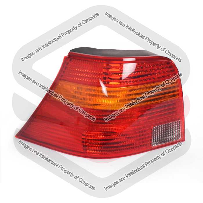 Tail Light AM (Non Tinted Red Lens)
